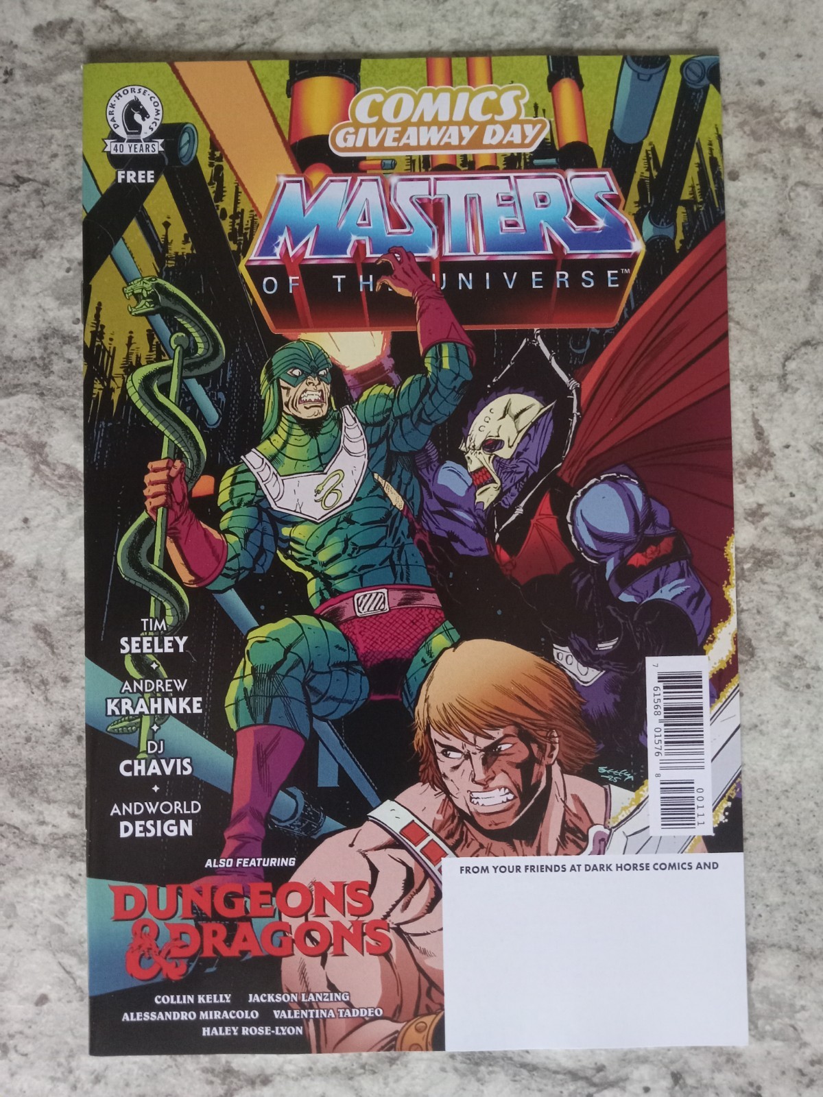 Masters Of The Universe #1 FCBD Dugeons And Dragons NM- Dark Horse Comis