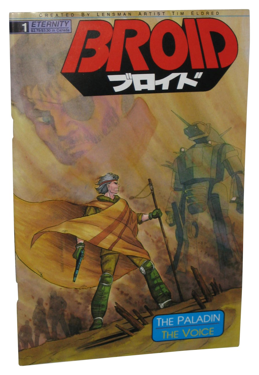 Broid (1991) Eternity The Paladin Voice Comic Book #1