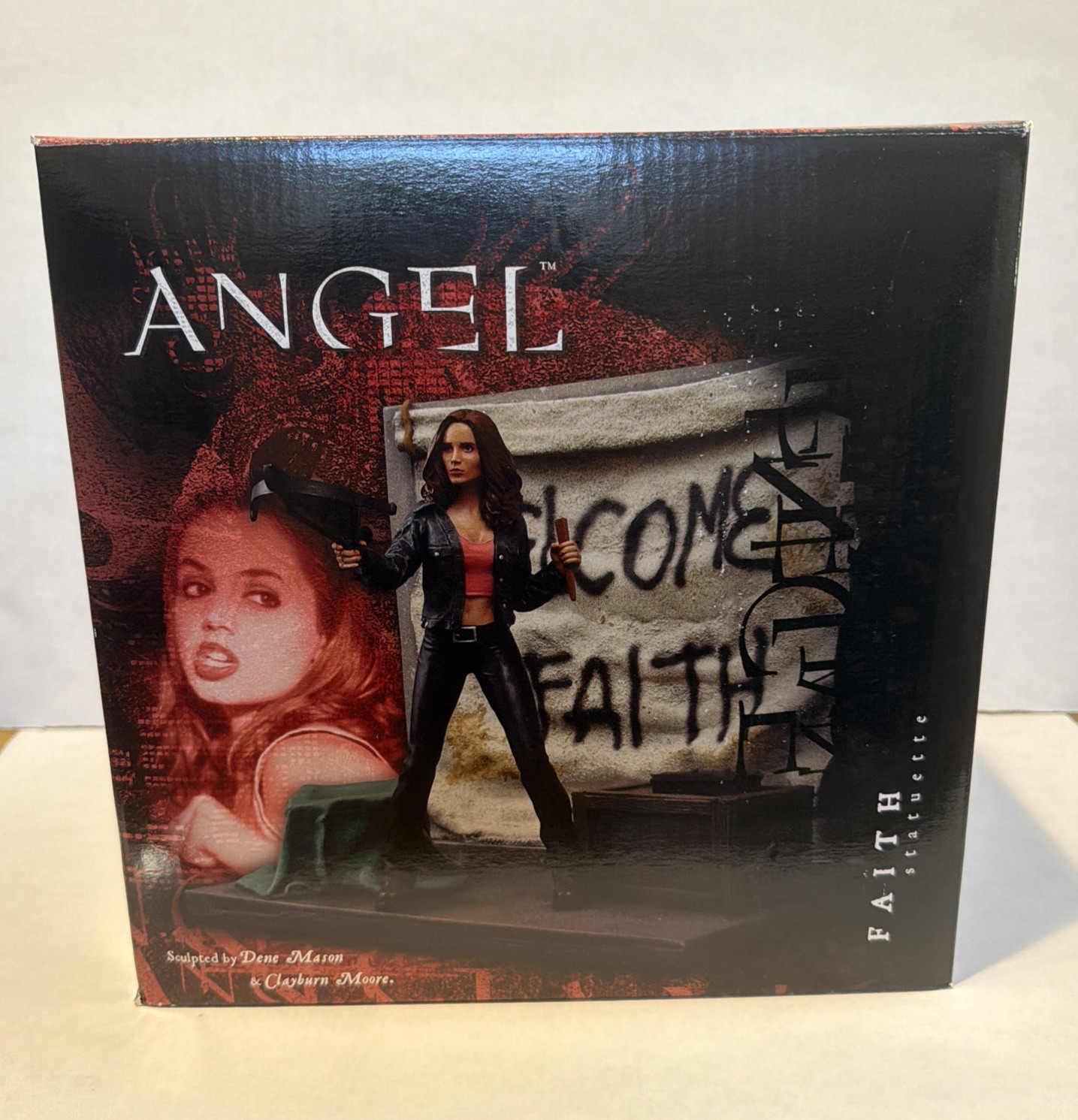 Buffy The Vampire Slayer” Angel TV Series Welcome Faith Statue LE 1572/3000