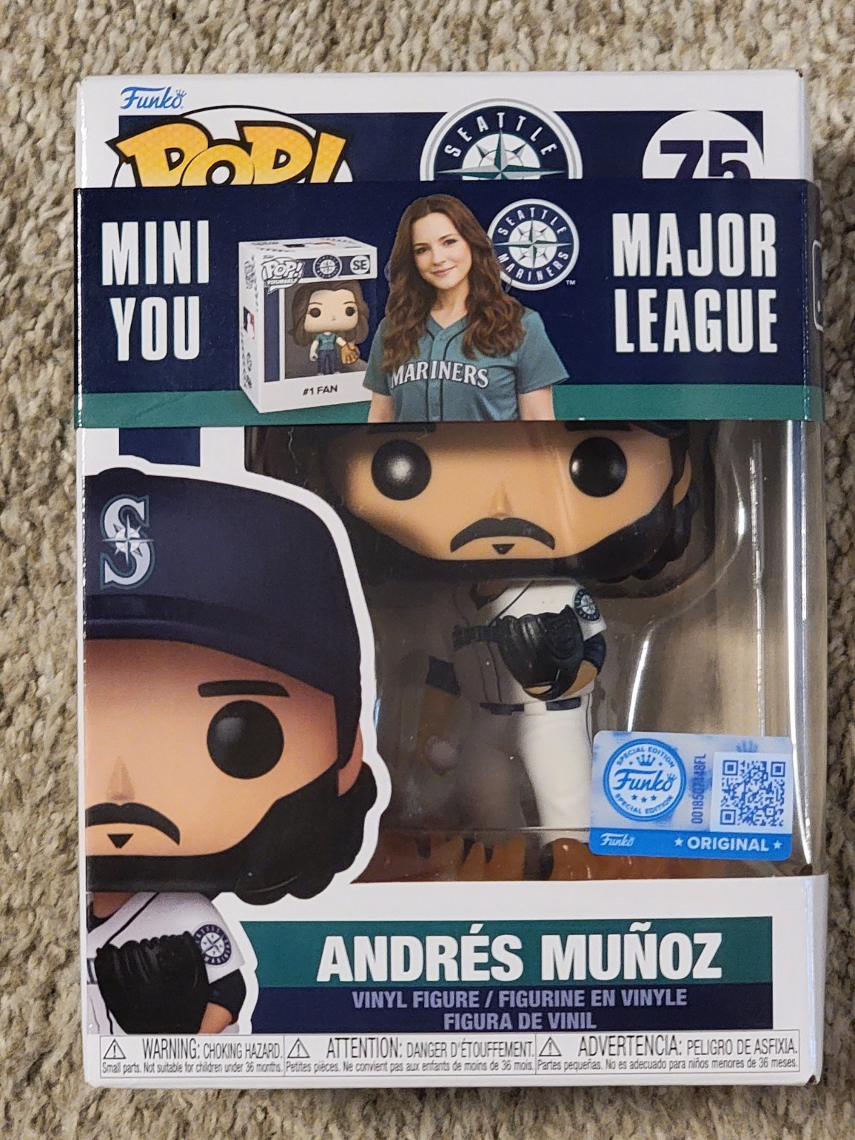 Seattle Mariners 2026 Andres Munoz MLB Funko Pop 9/8/26 SGA Exclusive