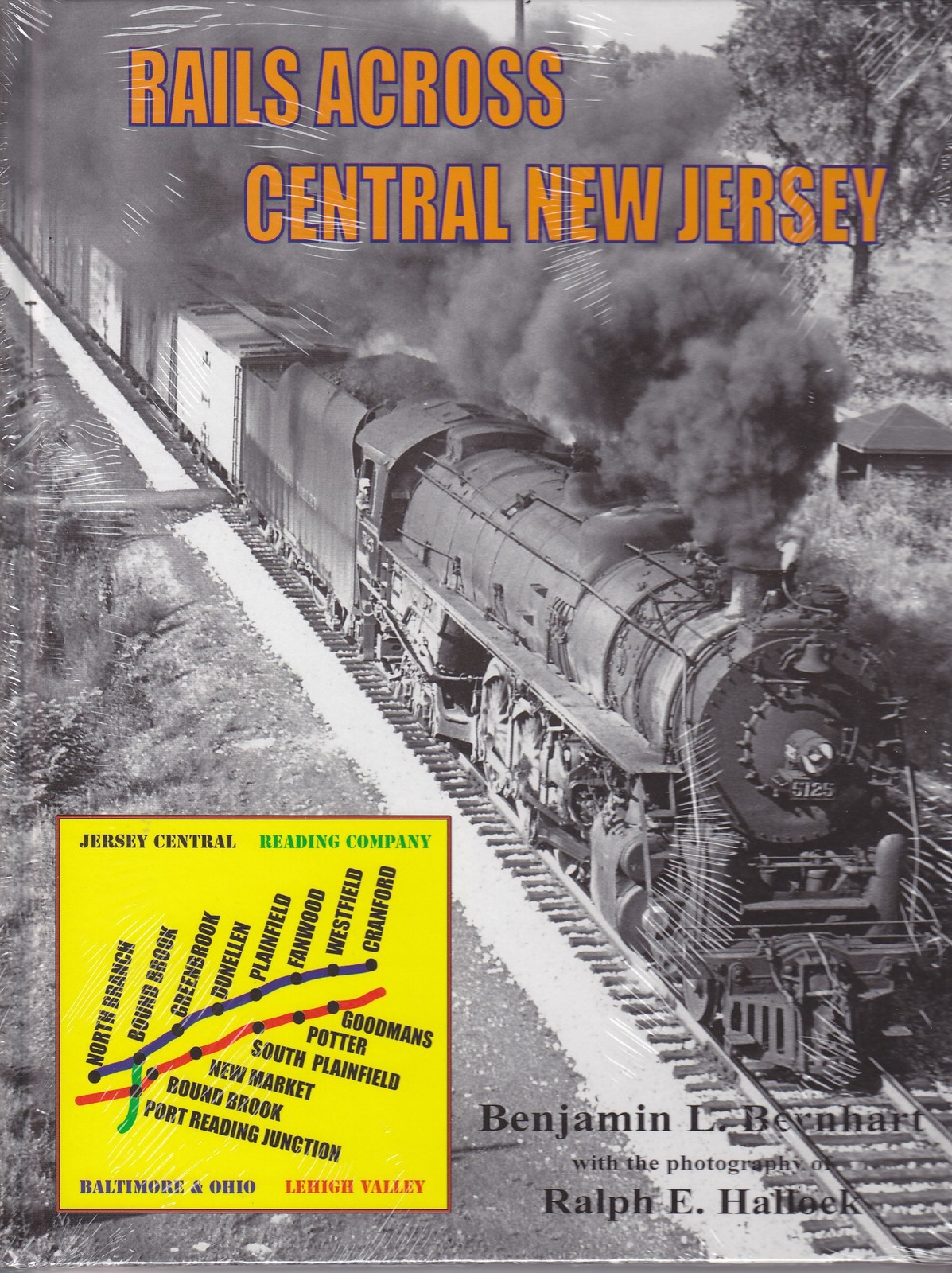 Rails Across CENTRAL NEW JERSEY (No Branch, Bound Brook, Greenbrook, Plainfield)