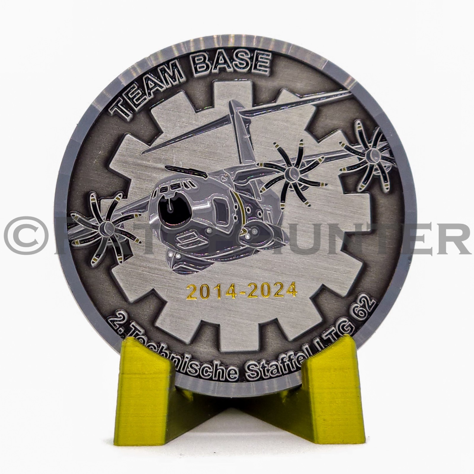 LTG 62, Maintenance, GAF, Team Base, 10 Year Anniversary Coin