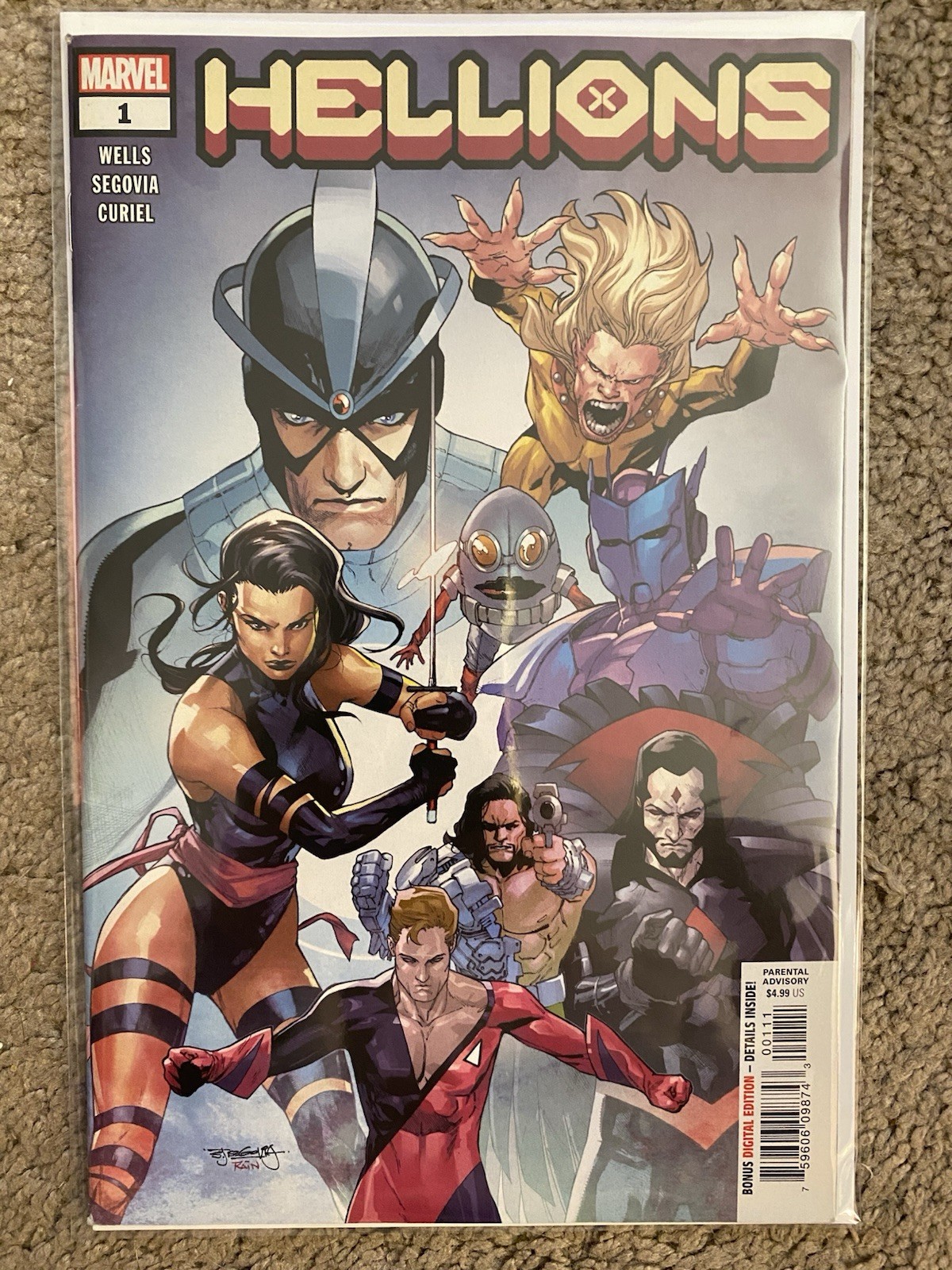 Marvel Comics Hellions #1