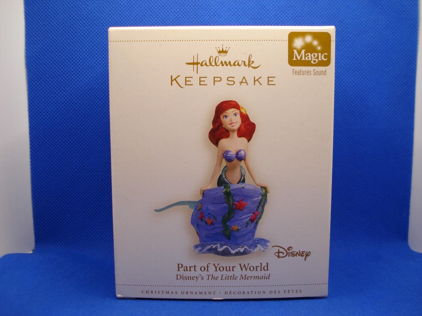 Hallmark MAGIC Ornament 2006 Disney The Little Mermaid Part Of Your World NEW