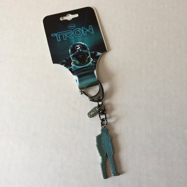 RARE Disney Vintage TRON Legacy  KEYCHAIN, NEW