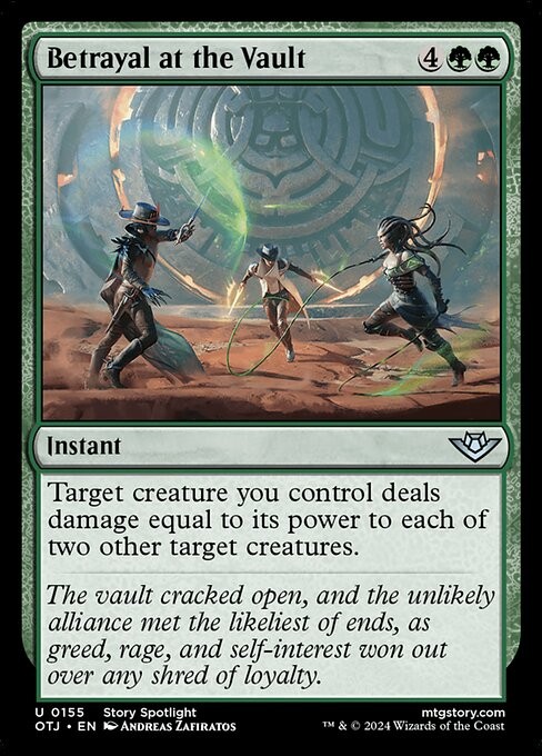 Betrayal at the Vault (155) (Non-Foil) OTJ MTG NM