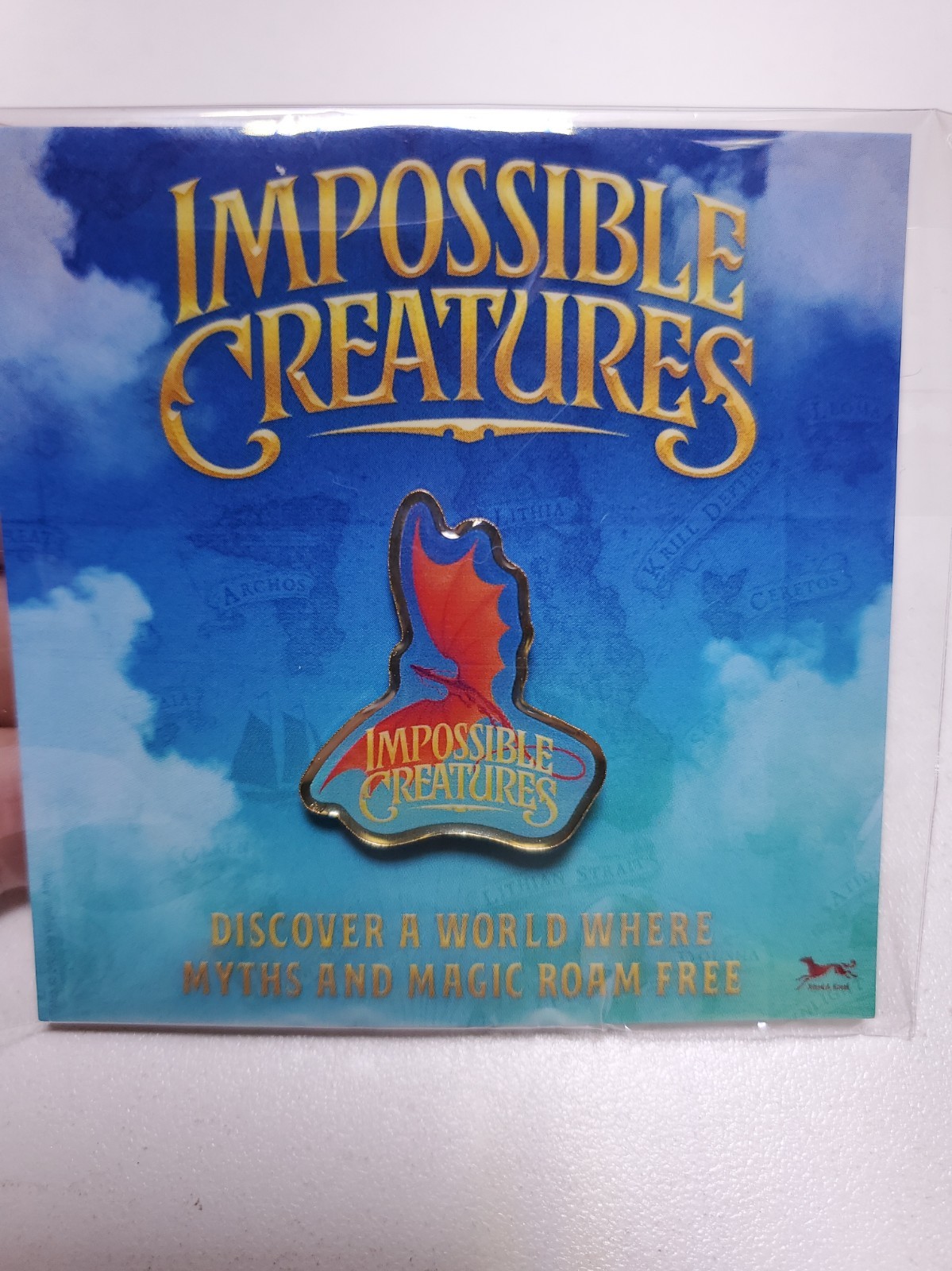 Impossible Creatures Katherine Rundell Enamel PIN Myths & Magic