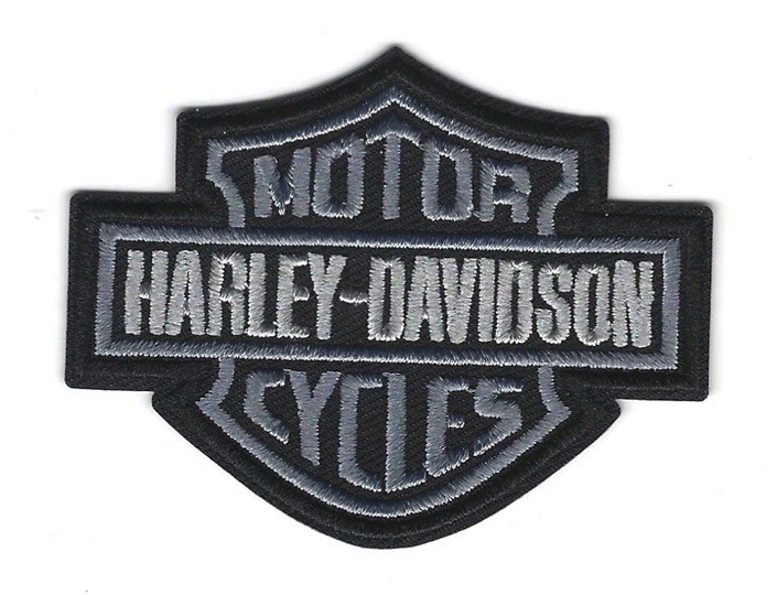 Harley Davidson Motorcycles Iron On Patches Crest Design 3\
