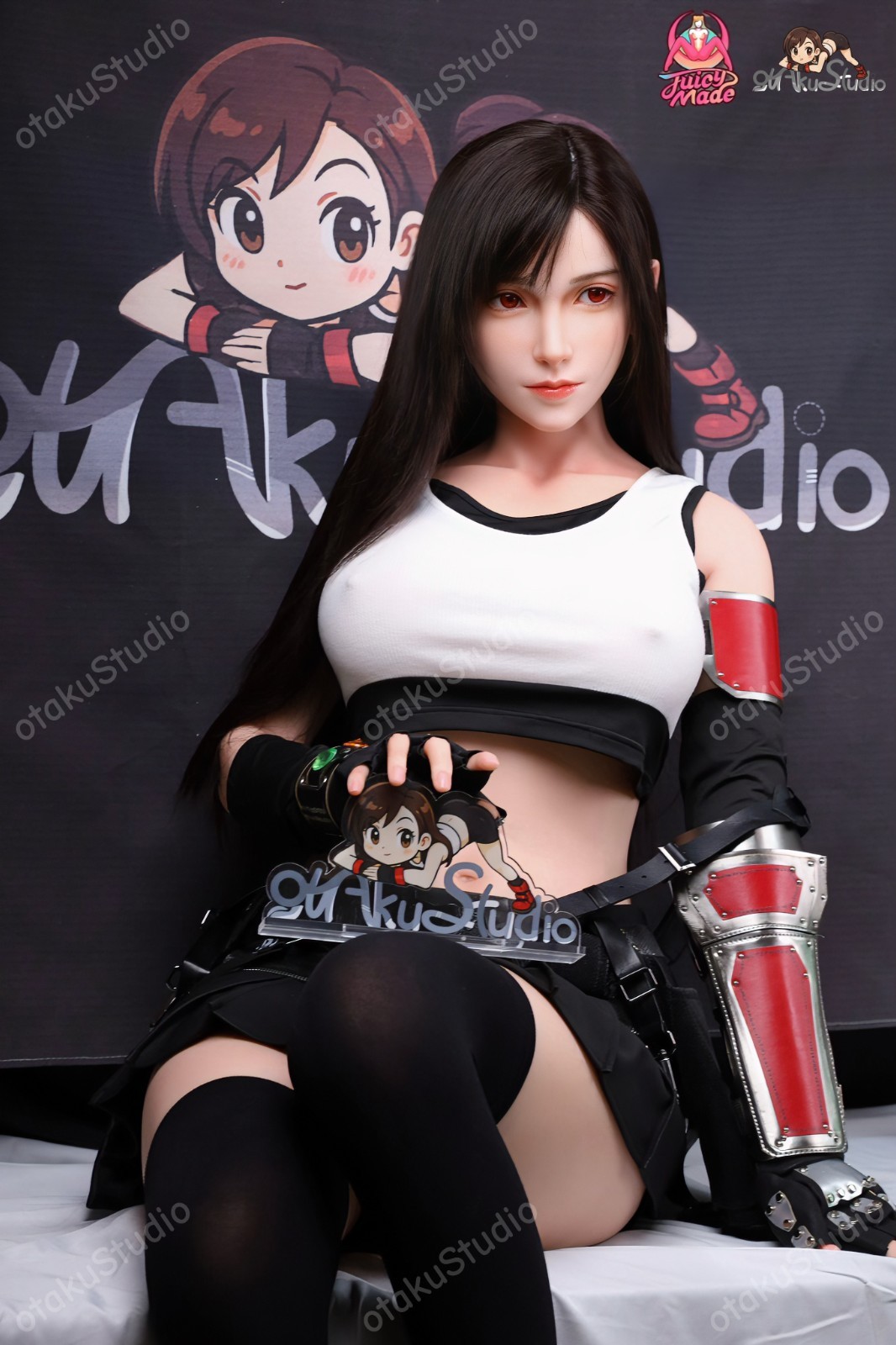 Juicy Made × otakuStudio – Tifa JM001 1/1 Scale Life-Size Silicone Figure Statue