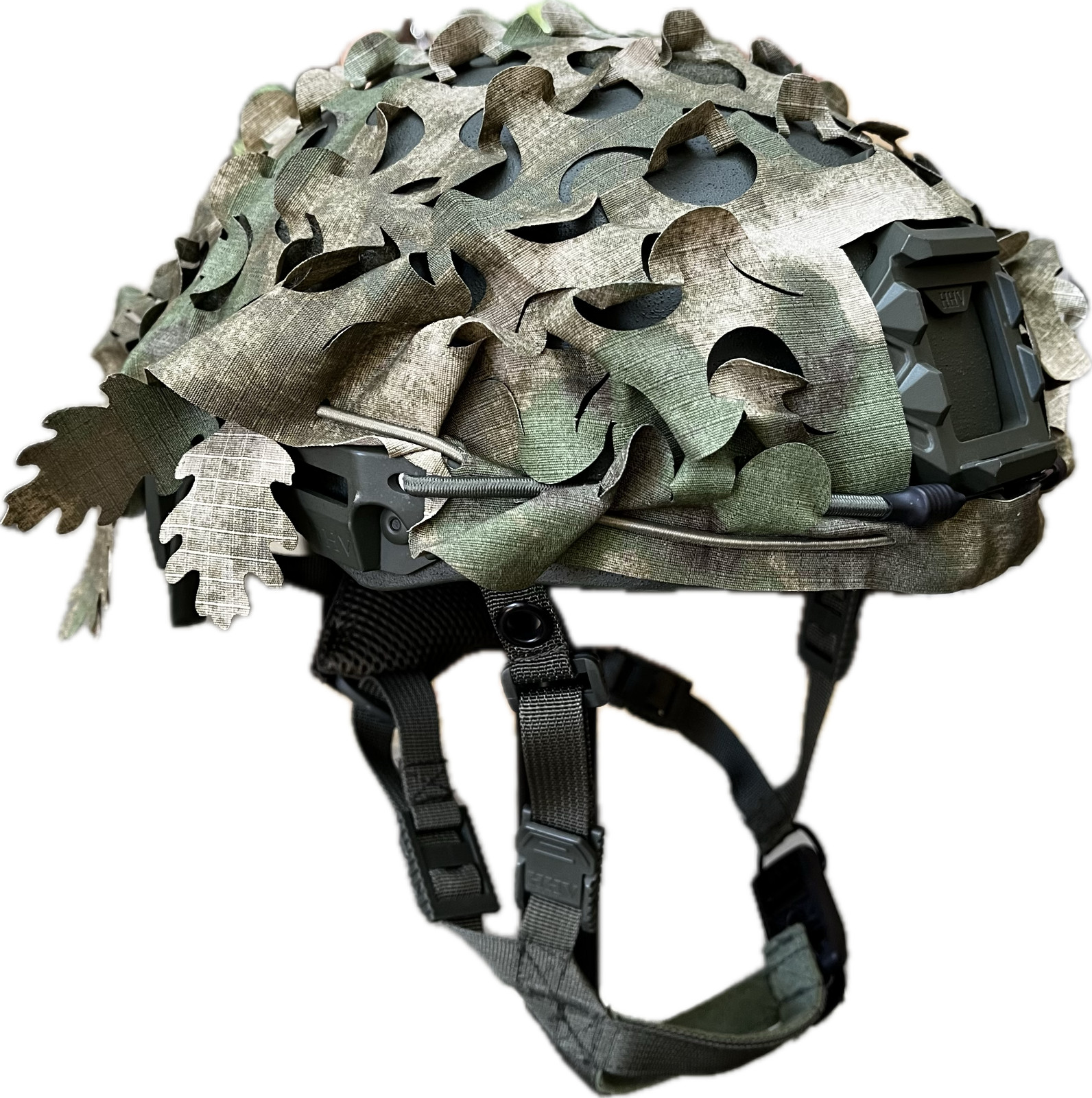 Hard Head Veterans High Cut Ballistic Combat HHV Helmet ATE2 Gen2 Large OD Green