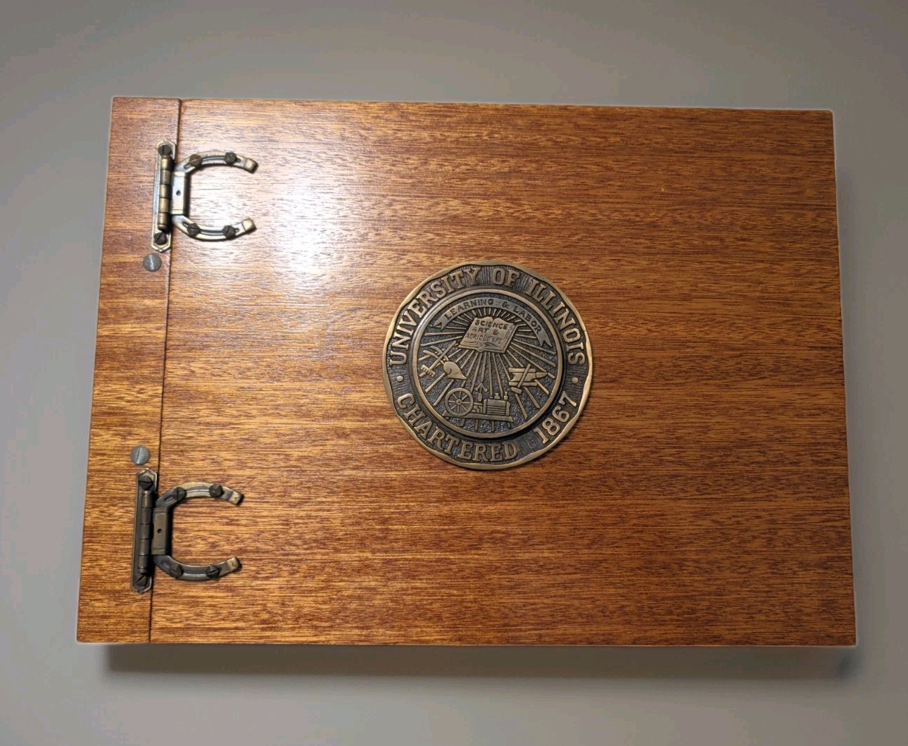 Amazing Vtg University of Illinois 1950s Photo Album Alma Mater Campus Pictures