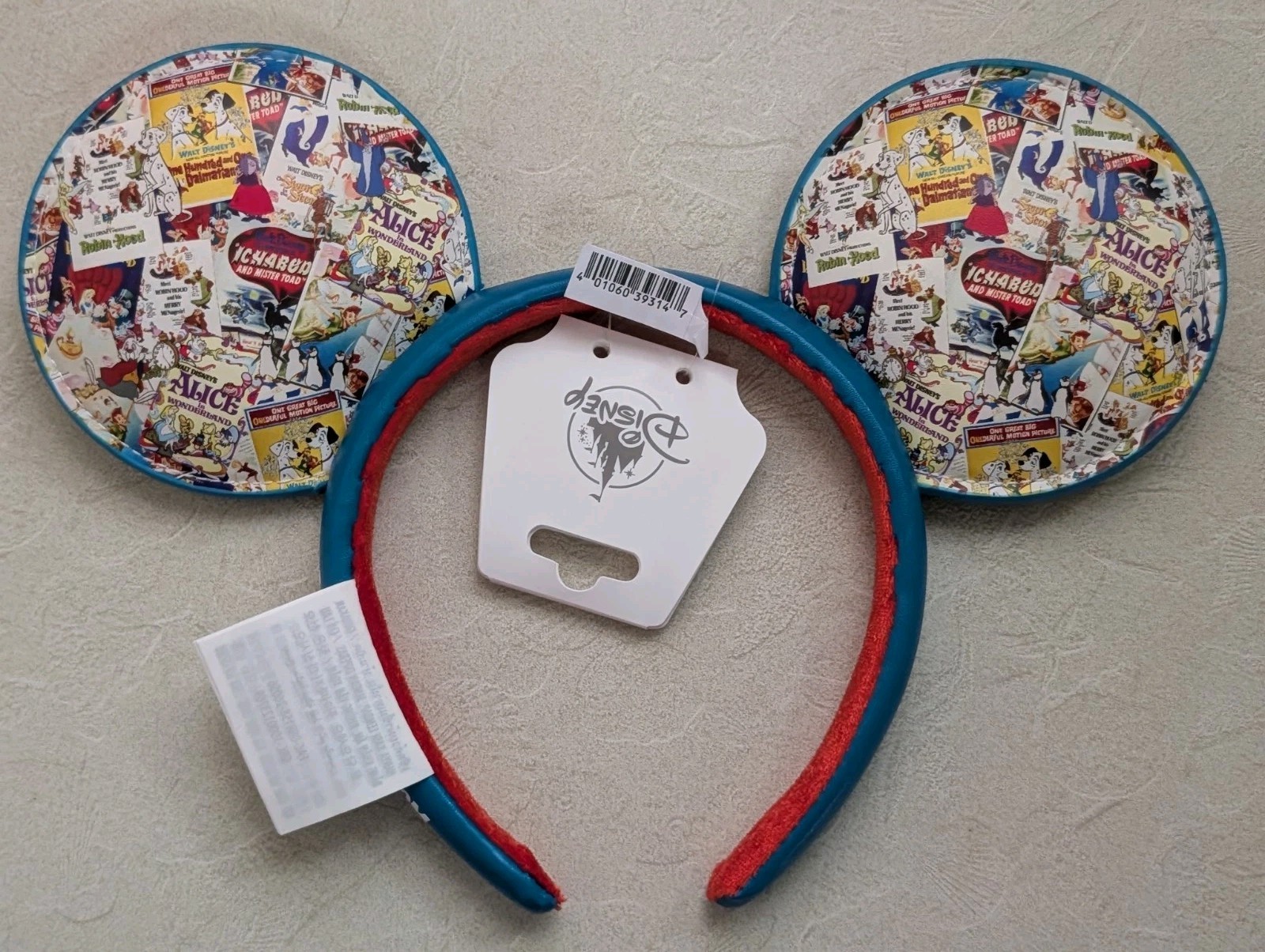Disney EPCOT World Showcase United Kingdom UK Vintage Films Ears Headband 2026