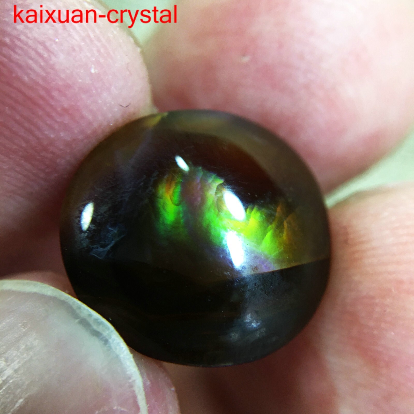 6.95Ct TOP GRADE Quality Genuine Natural Mexico Fire Agate Cabochon --105
