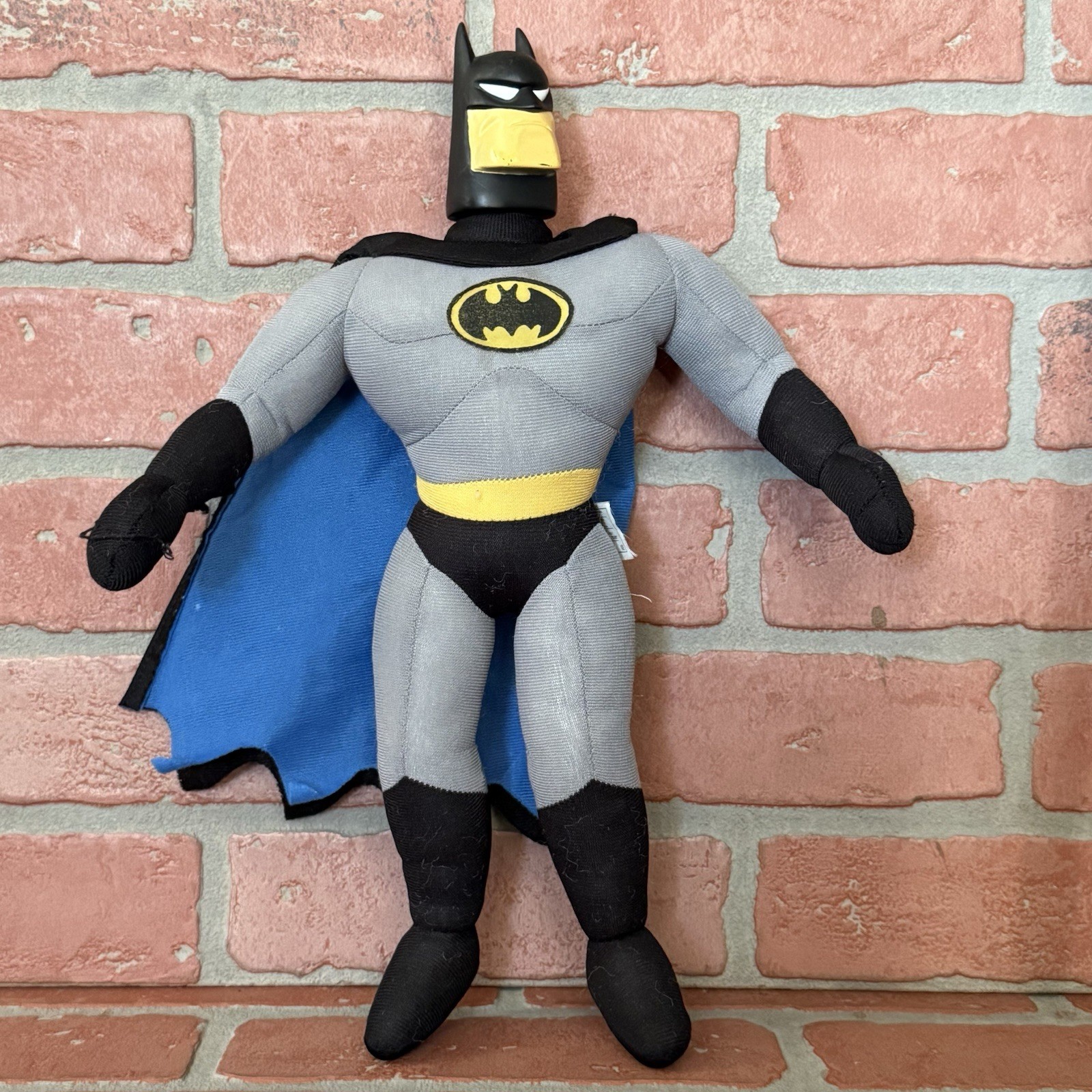 VTG 1998 BATMAN THE ANIMATED SERIES PLUSH STUFFED ANIMAL PLAY BY PLAY FIGURE