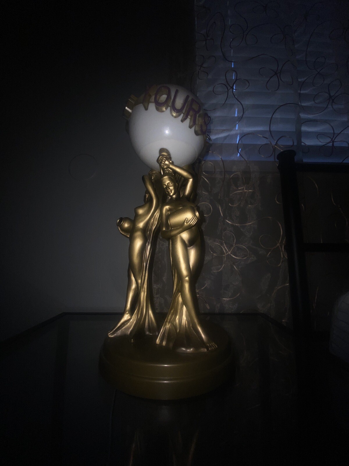 Vintage Scarface Lamp by Rabbit Tanaka