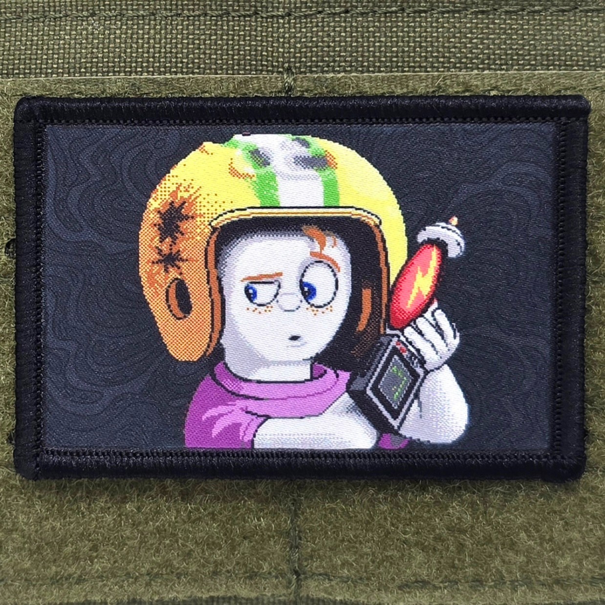 Keen Patch Moral Retro Gamer Meme Hook & Loop 3x2