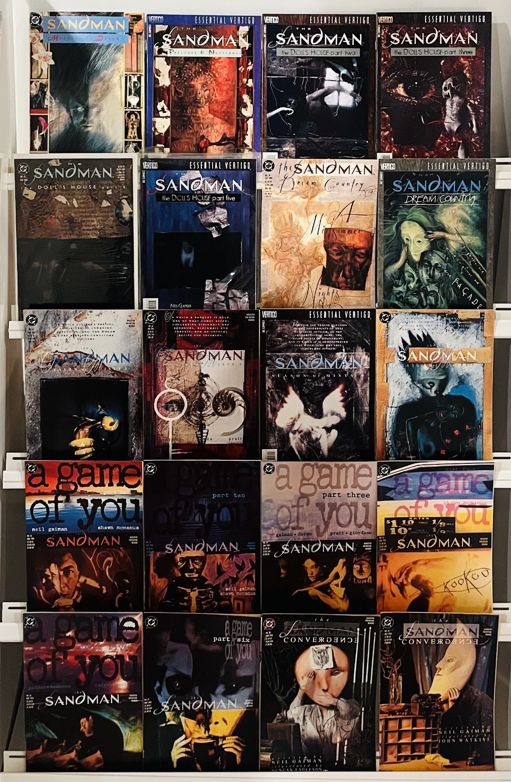 LOT OF 100 SANDMAN #1-75 RUN + MINI SERIES + 1 SHOTS DC VERTIGO 1989-2024 VF+