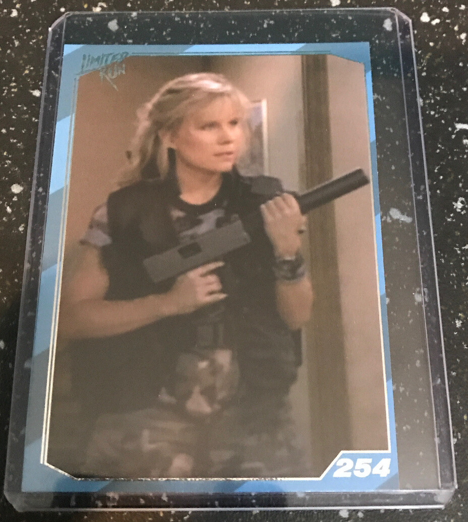 254 Limited Run Games Night Trap 254 Silver Trading Card
