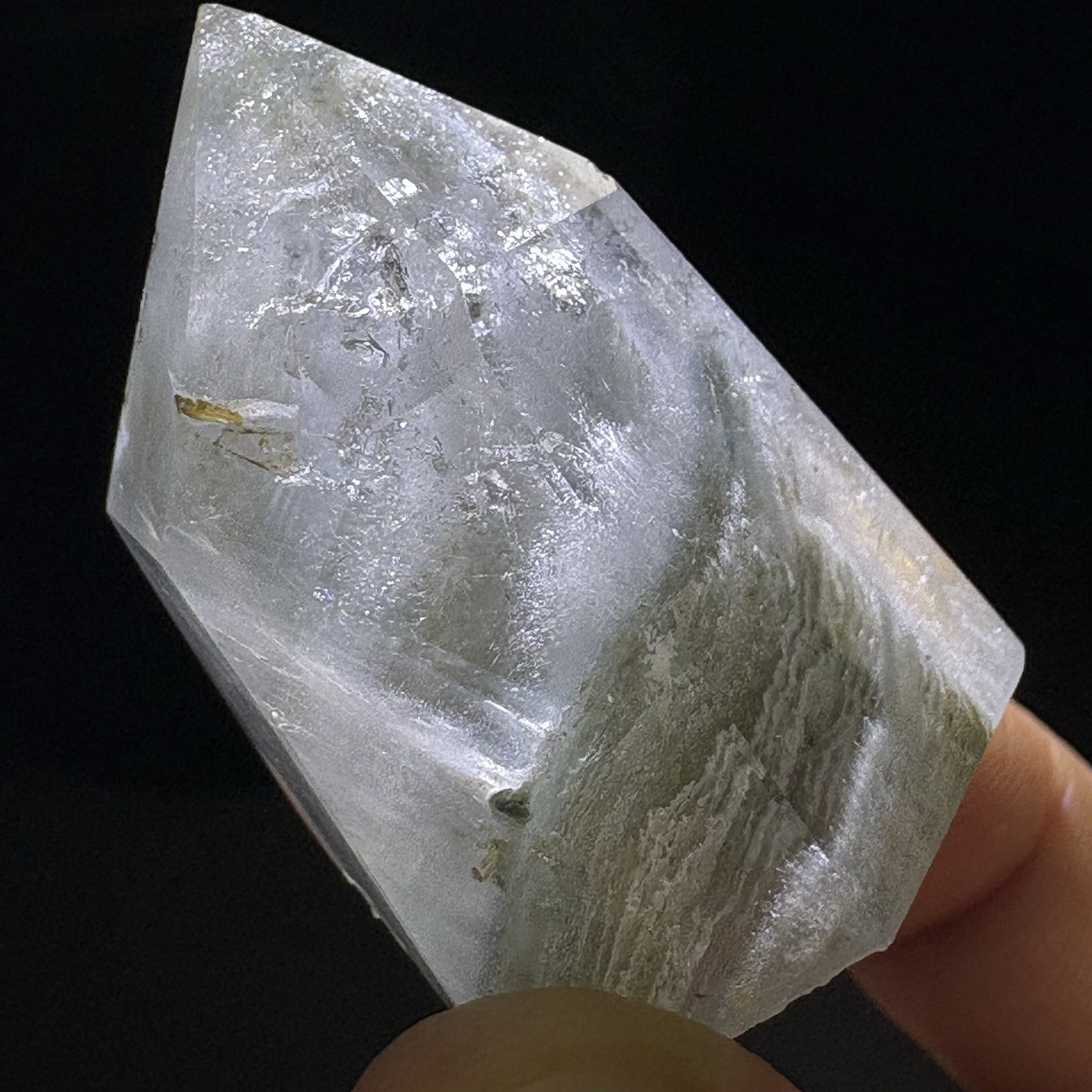 Natural Multi-Layer Phantom Quartz Obelisk Crystal Specimen Reiki Healing AAA+