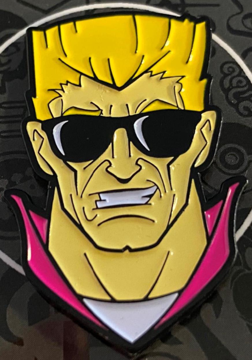 Duke Nukem Bam Retro Gamer Box Enamel Pin LE Limited Edition Exclusive 50/1101