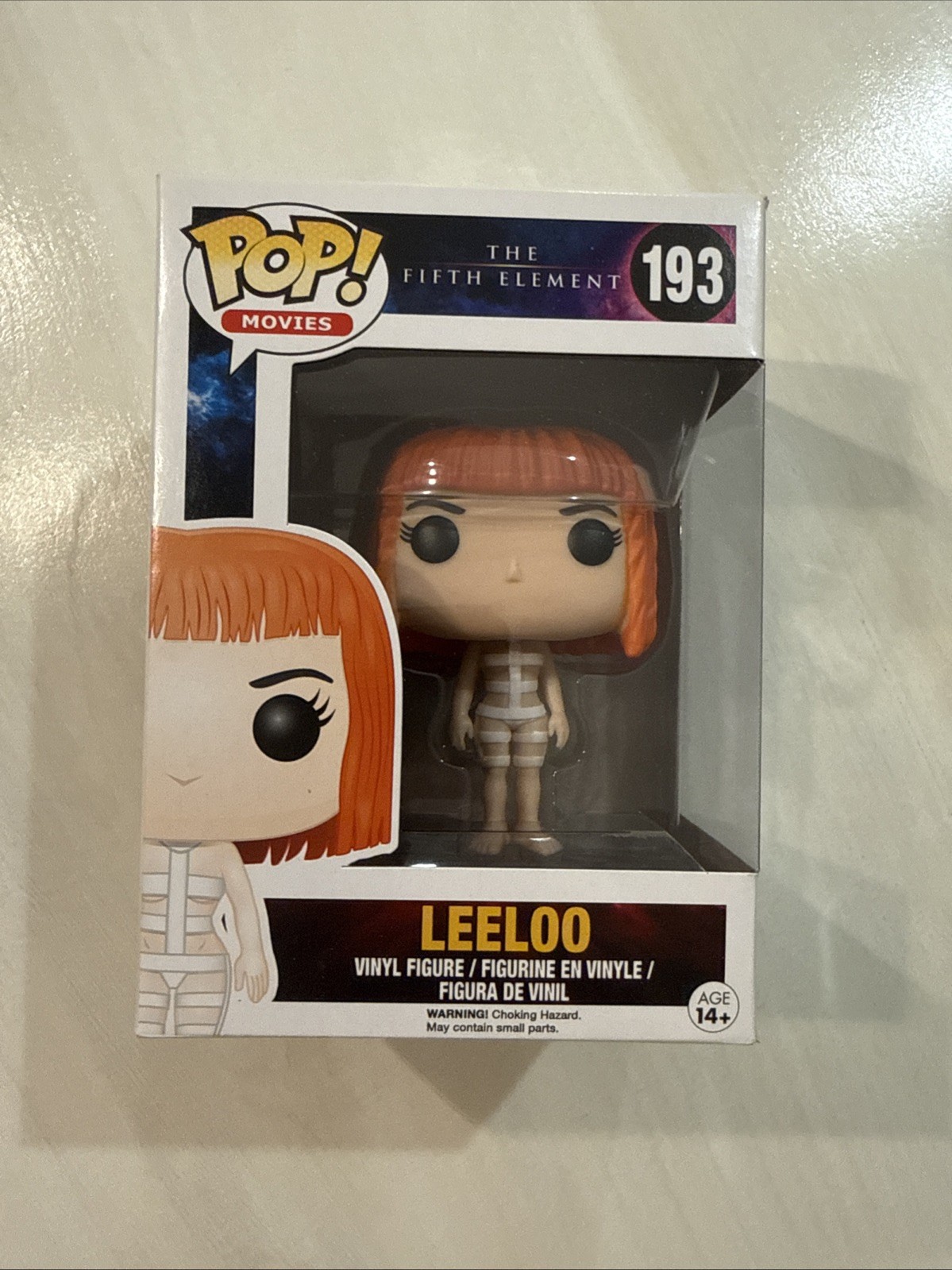 Funko Pop Movies The Fifth Element Leeloo #193 Vaulted Vinyl Figure