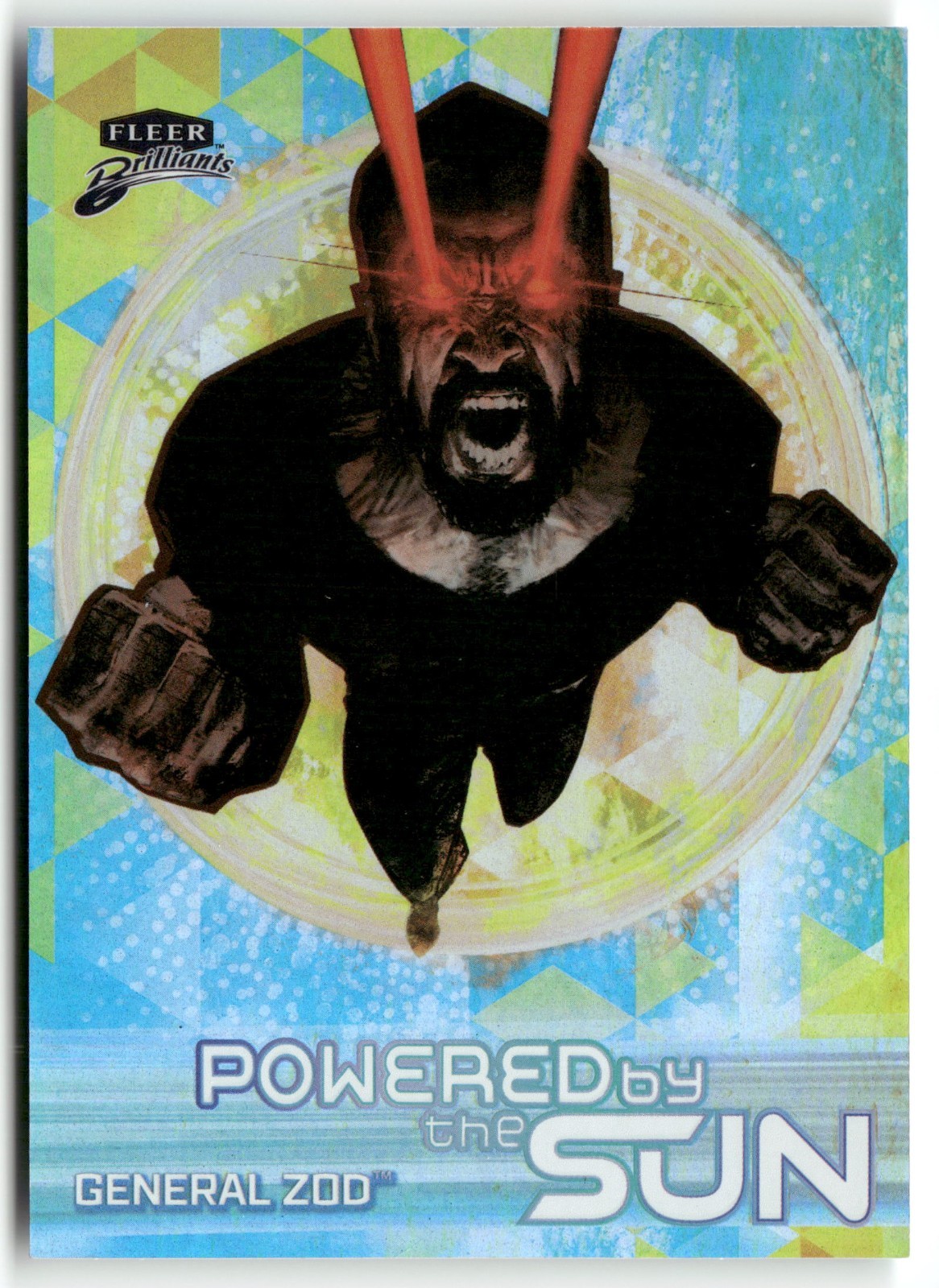 2025 Fleer Brilliants Superman General Zod #PS-2 Powered by the Sun