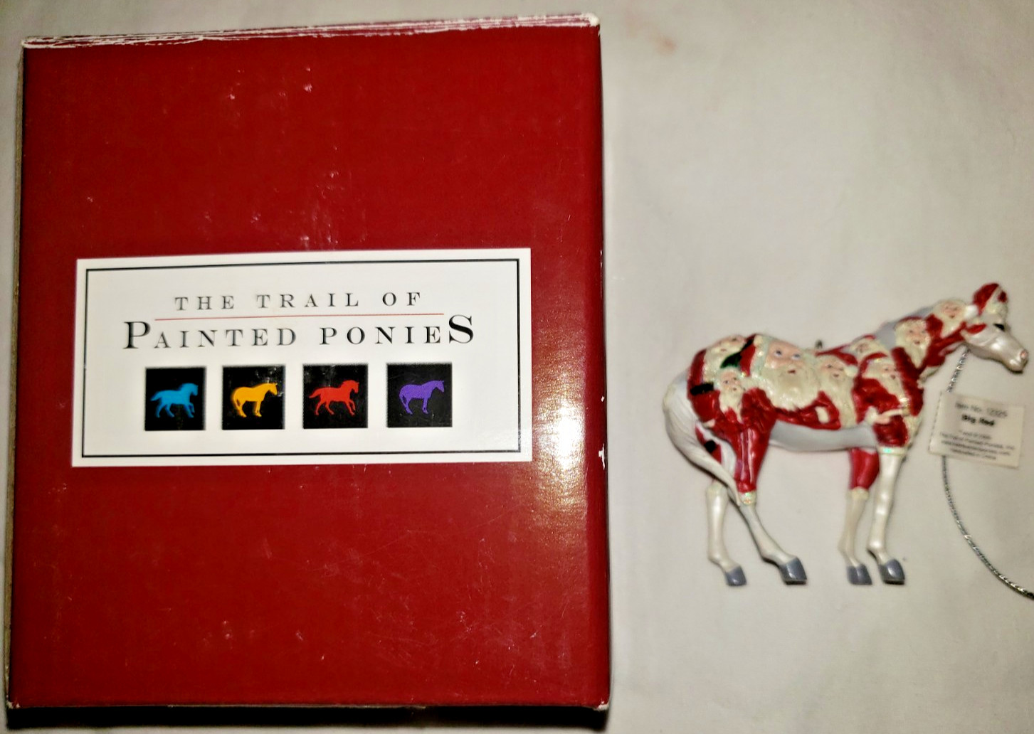 2005 TRAIL OF PAINTED PONIES #12325 BIG RED PONY ORNAMENT WESTLAND GIFTWARE
