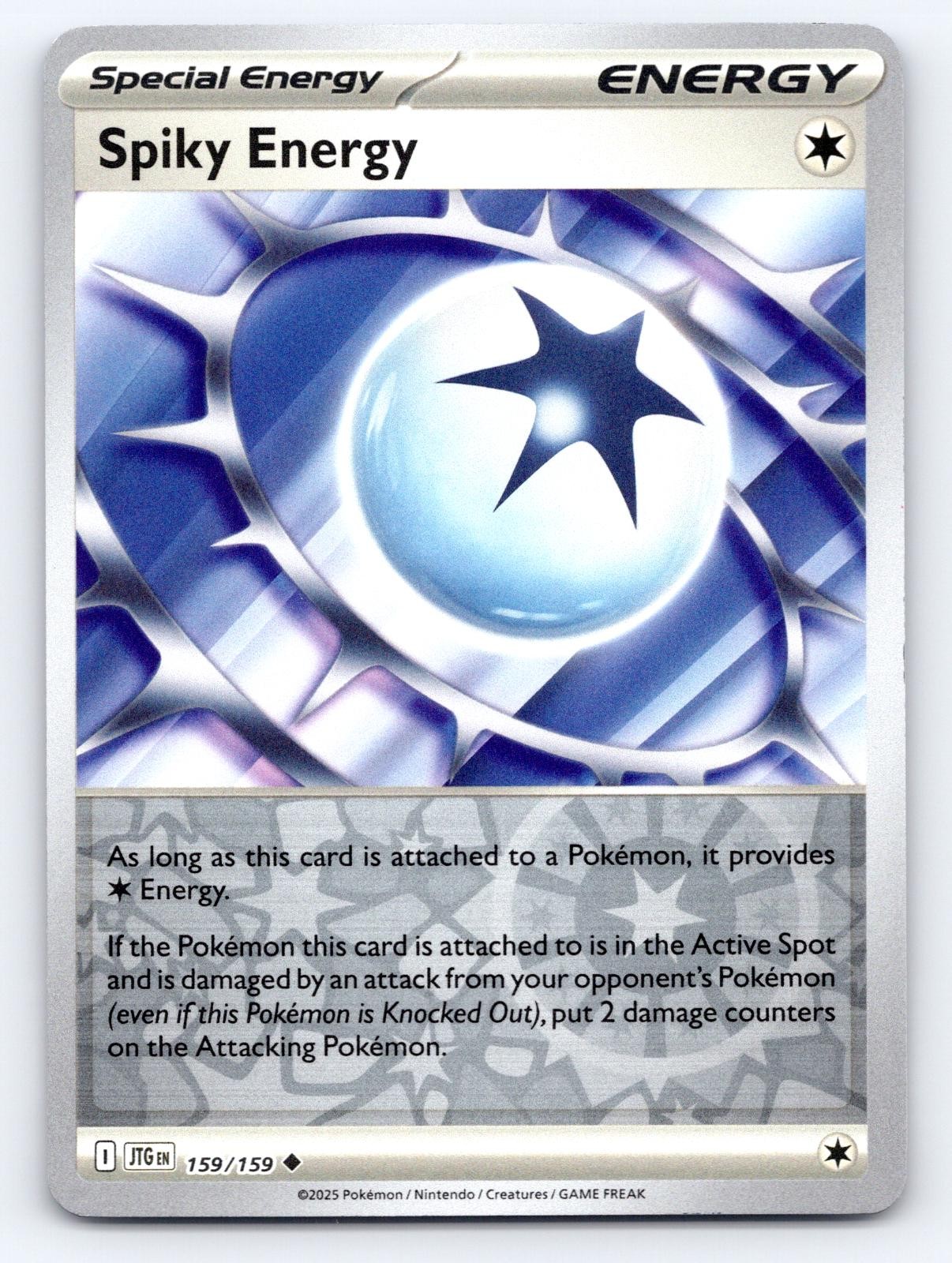 Spiky Energy 159/159 Uncommon Journey Together Pokemon Reverse Holo Near Mint