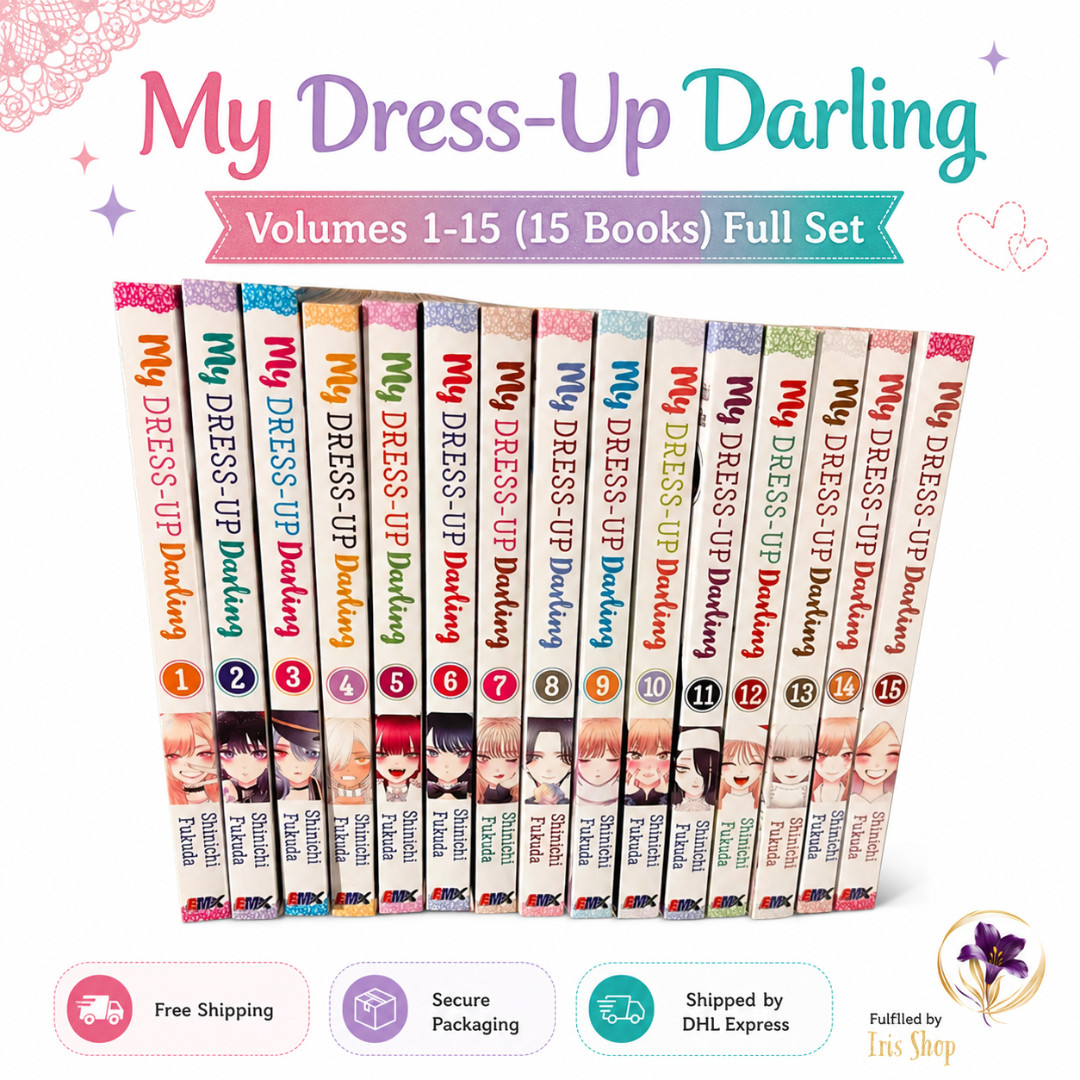 My Dress-Up Darling Manga Volume 1-15 English Full Set Comic Books DHL Express