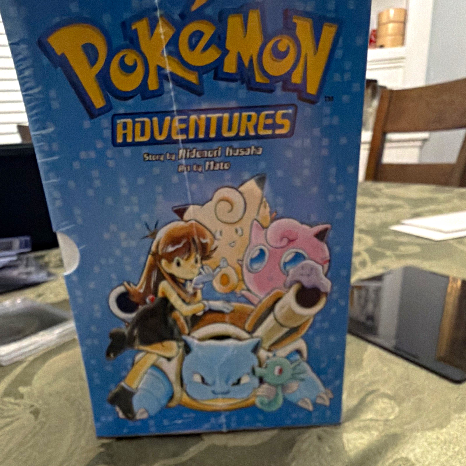 Pokémon Adventures Red & Blue Omnibus Box Set Volumes 1-7 Bonus Poster