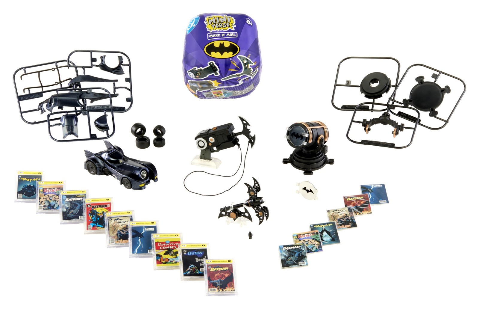 MGA's Miniverse Make It Mini Batman, Blind Packaging, Batman Iconic Gadgets, Min