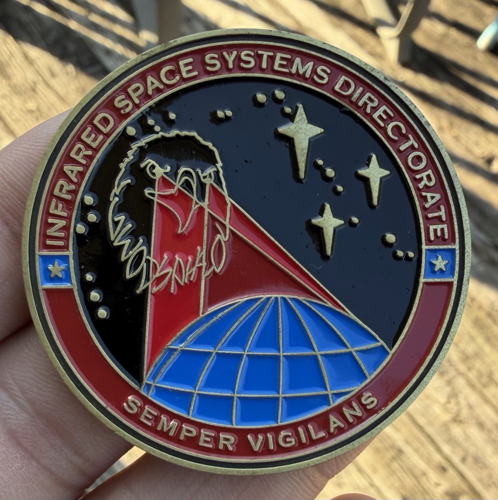 Space Based Infrared Systems Directorate Missile Systems SBIRS 2” Challenge Coin