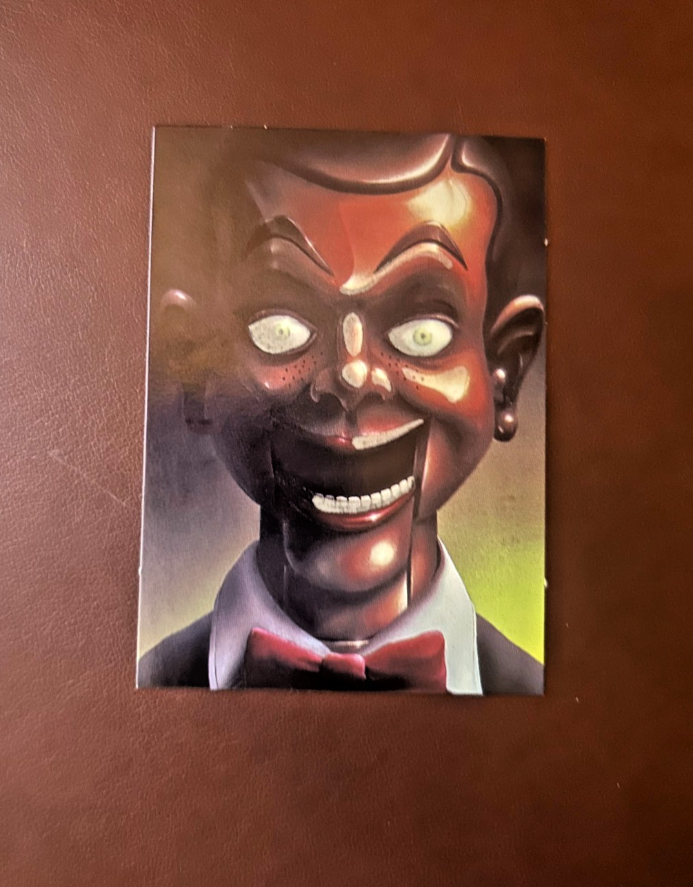 1996 Topps GOOSEBUMPS Card GLOW-IN-THE-DARK - Night of the Living DUMMY - G3
