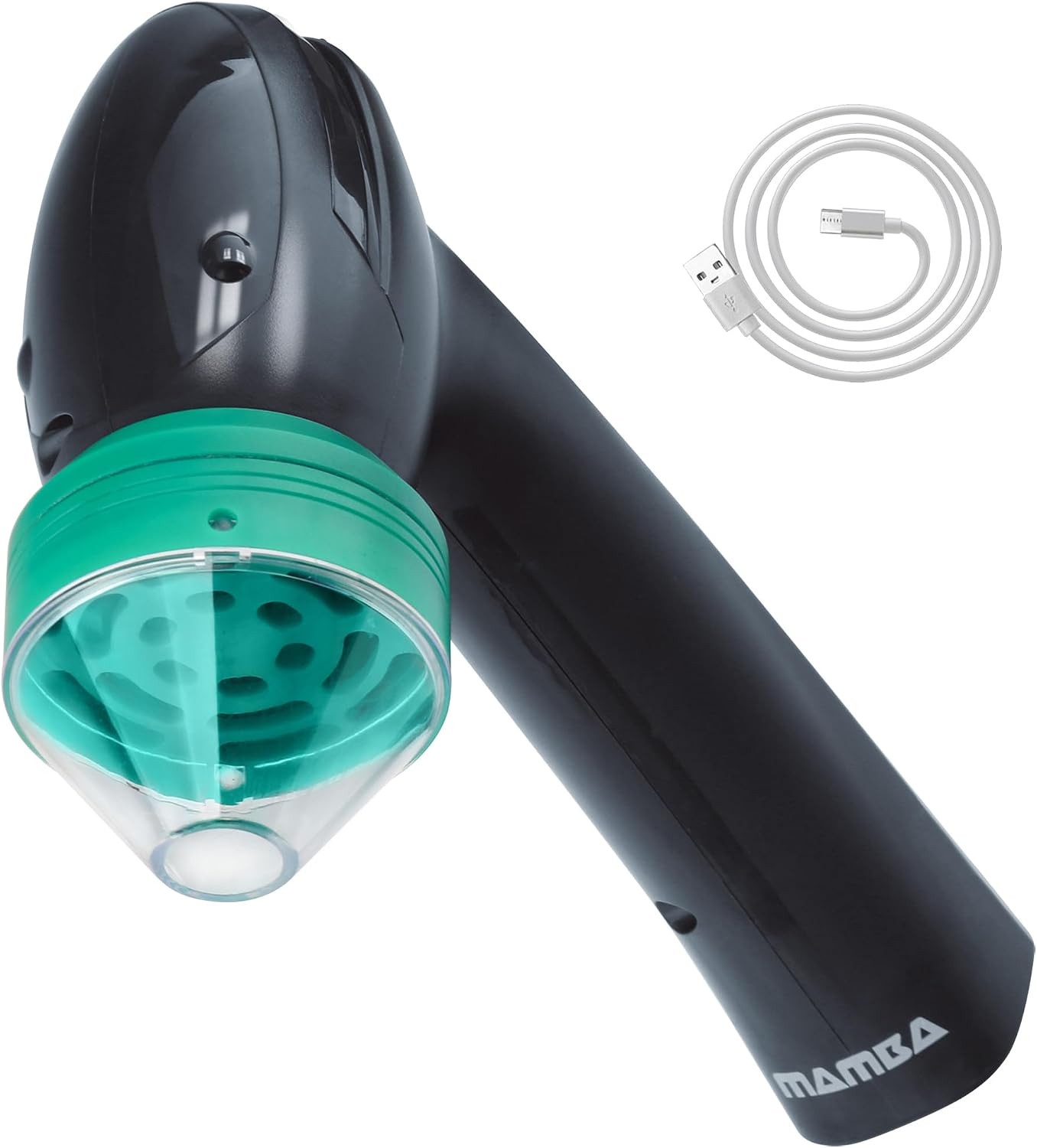 Lite Electric Seed Grinder, USB-C Rechargeable Spice Mill, Green