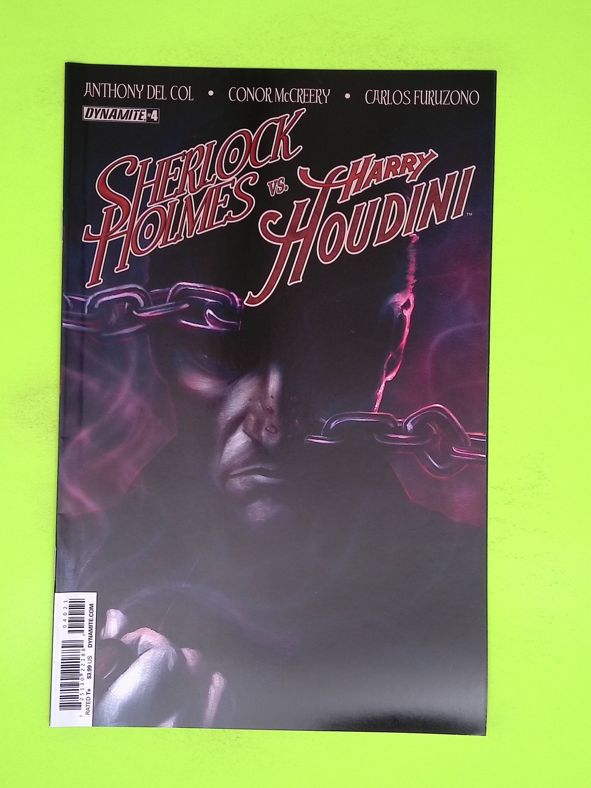 Sherlock Holmes vs Harry Houdini #4b Dynamite Entertainment Variant 8.0 K57-278