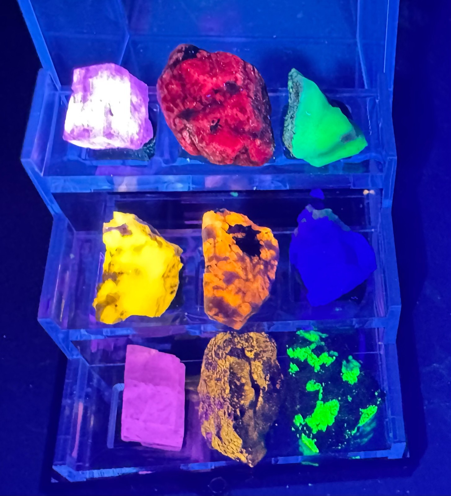 World's BEST Ultraviolet  Fluorescent Mineral Collection