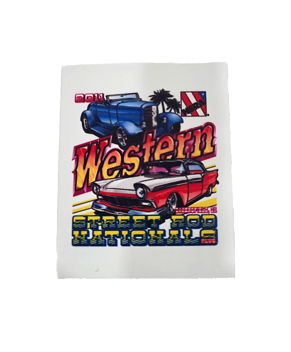 WESTERN STREET ROD NATIONALS CA 2011 CRUISE Auto Car Dashcard Plaque Placard