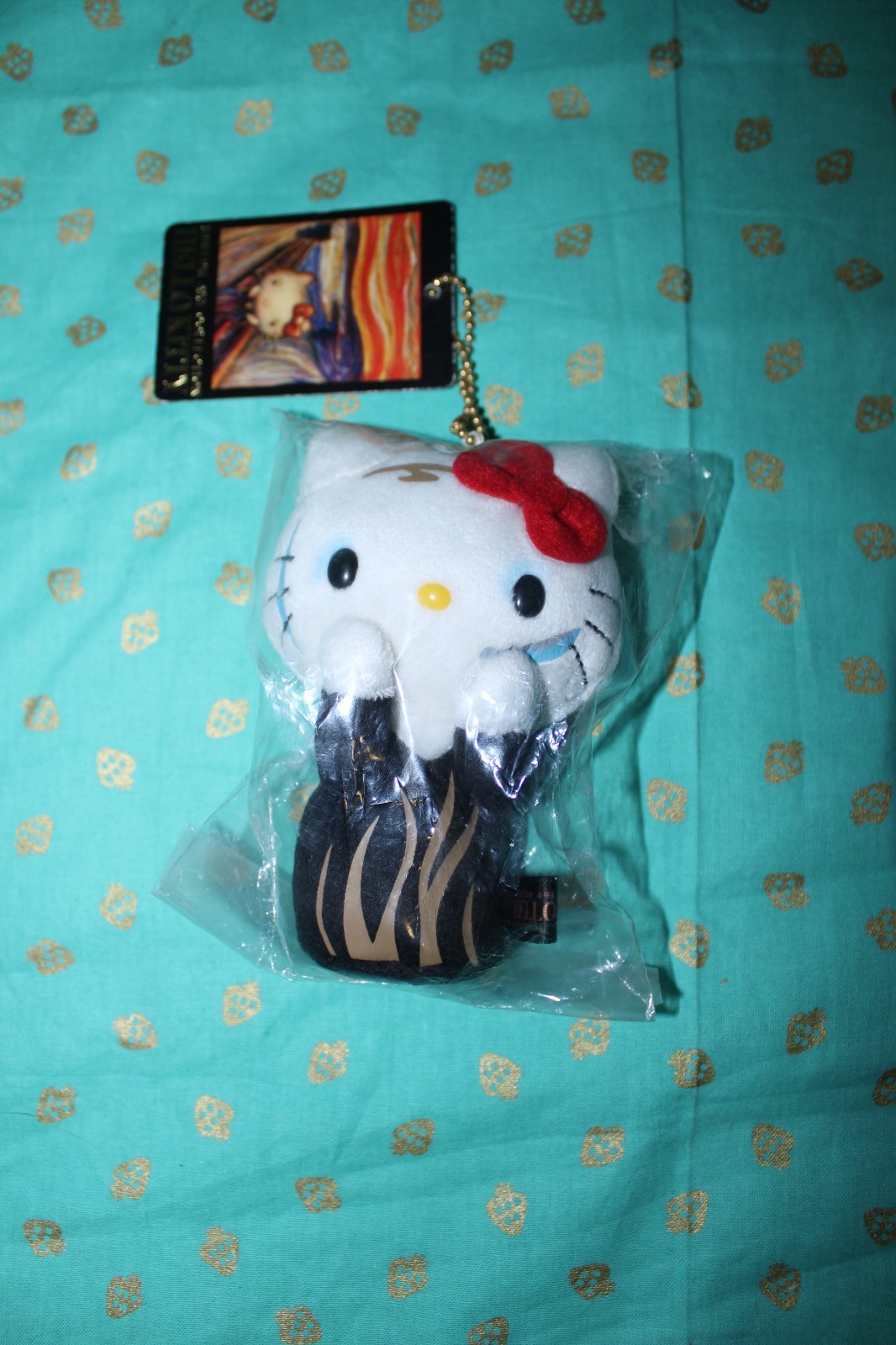 RARE NEW 2013 Sanrio Hello Kitty Art Collection The Scream Munch plush Japan NIP