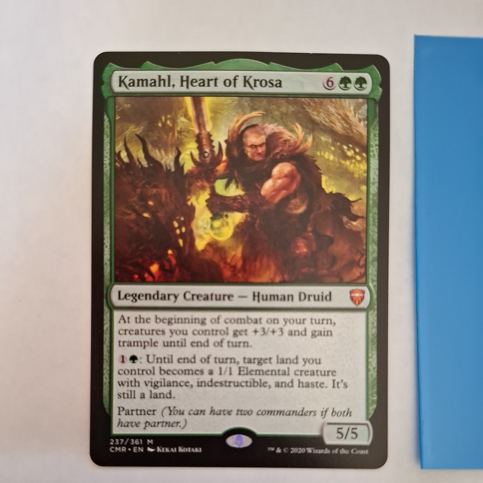 Kamahl, Heart of Krosa Commander Legends Regular MTG Magic The Gathering card