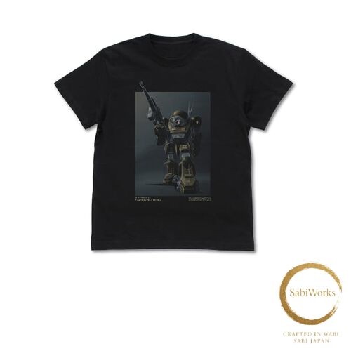 New [Official] Cospa Armored Trooper Votoms ATM-09-ST Scope Dog T-Shirt BLACK M