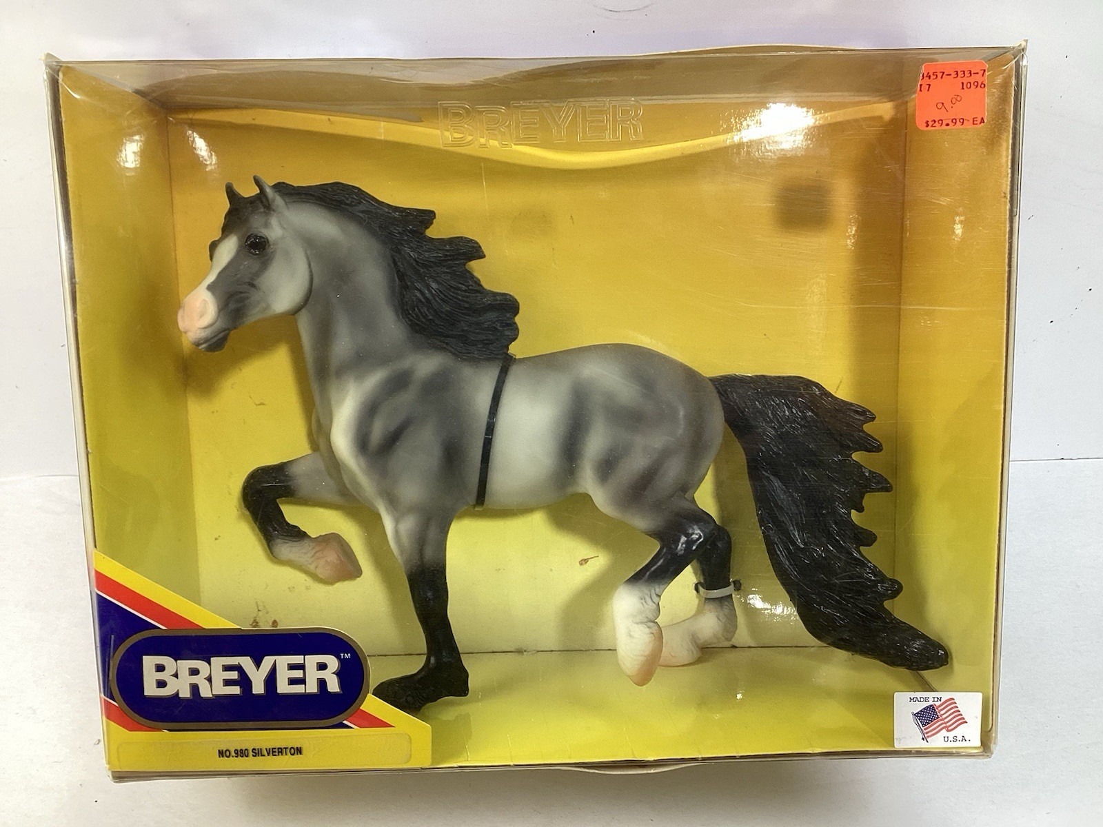 Vintage Breyer Horse Silverton Welsh Cob Model 980 Collectors Edition 1997 w/Box