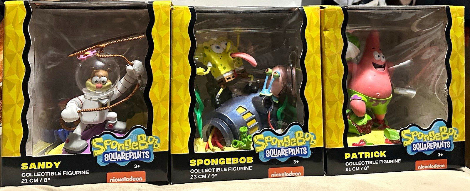 THQ Nordic SpongeBob SquarePants Sandy SpongeBob Patrick & Gary Figurines