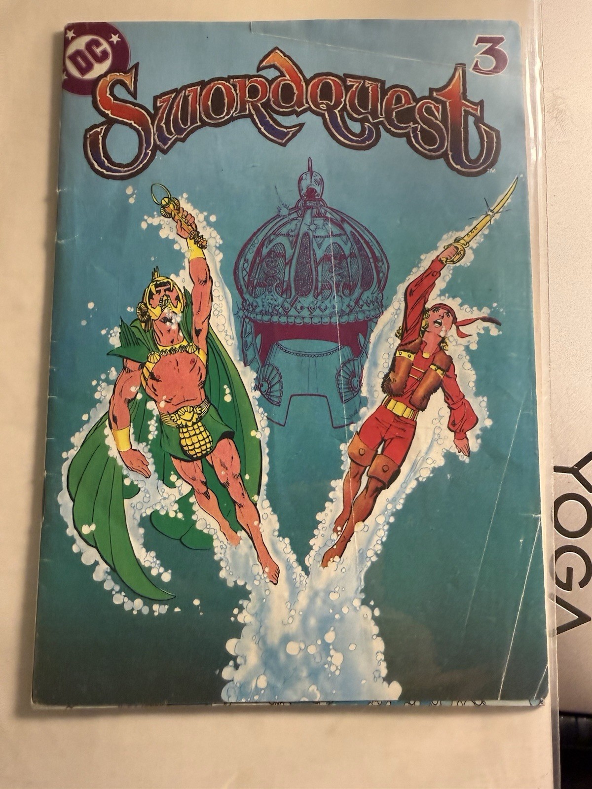 Atari 2600 Sword Quest Water World Mini Comic