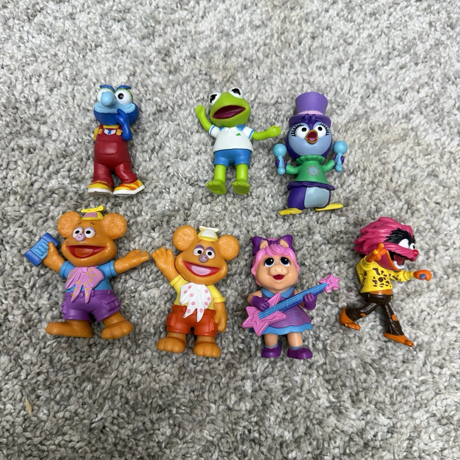 Disney Muppet Babies PVC Figures ltoy figured lot x7 (Read) Muppets