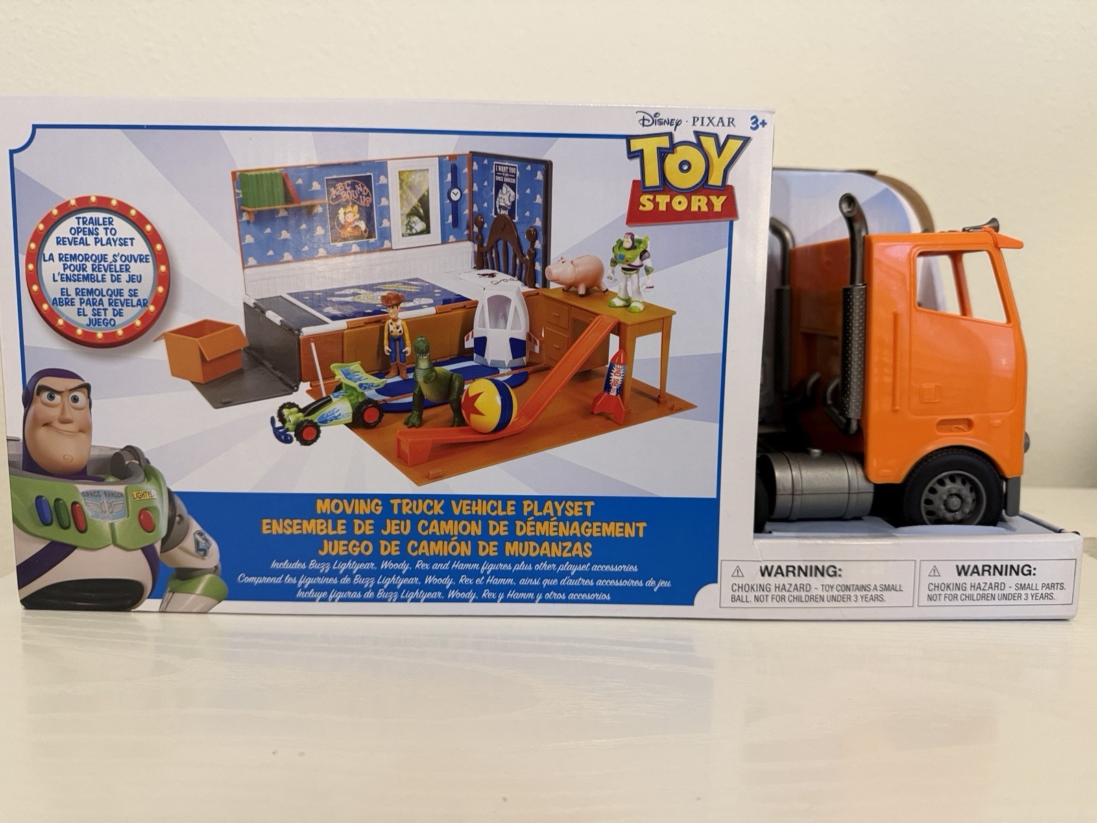Exclusive Hard To Find EGGMAN MOVERS Toy Story Moving Truck
