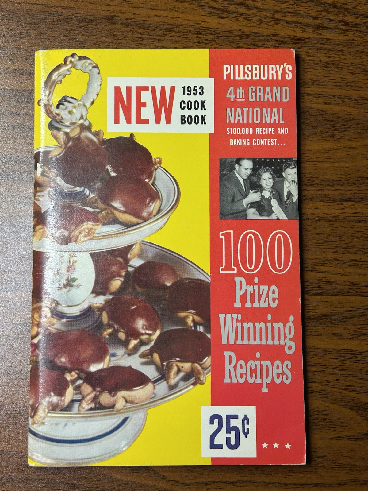 1953 Pillsbury\'s 4th Grand National 100 Prize Winning Recipes CookBook VTG