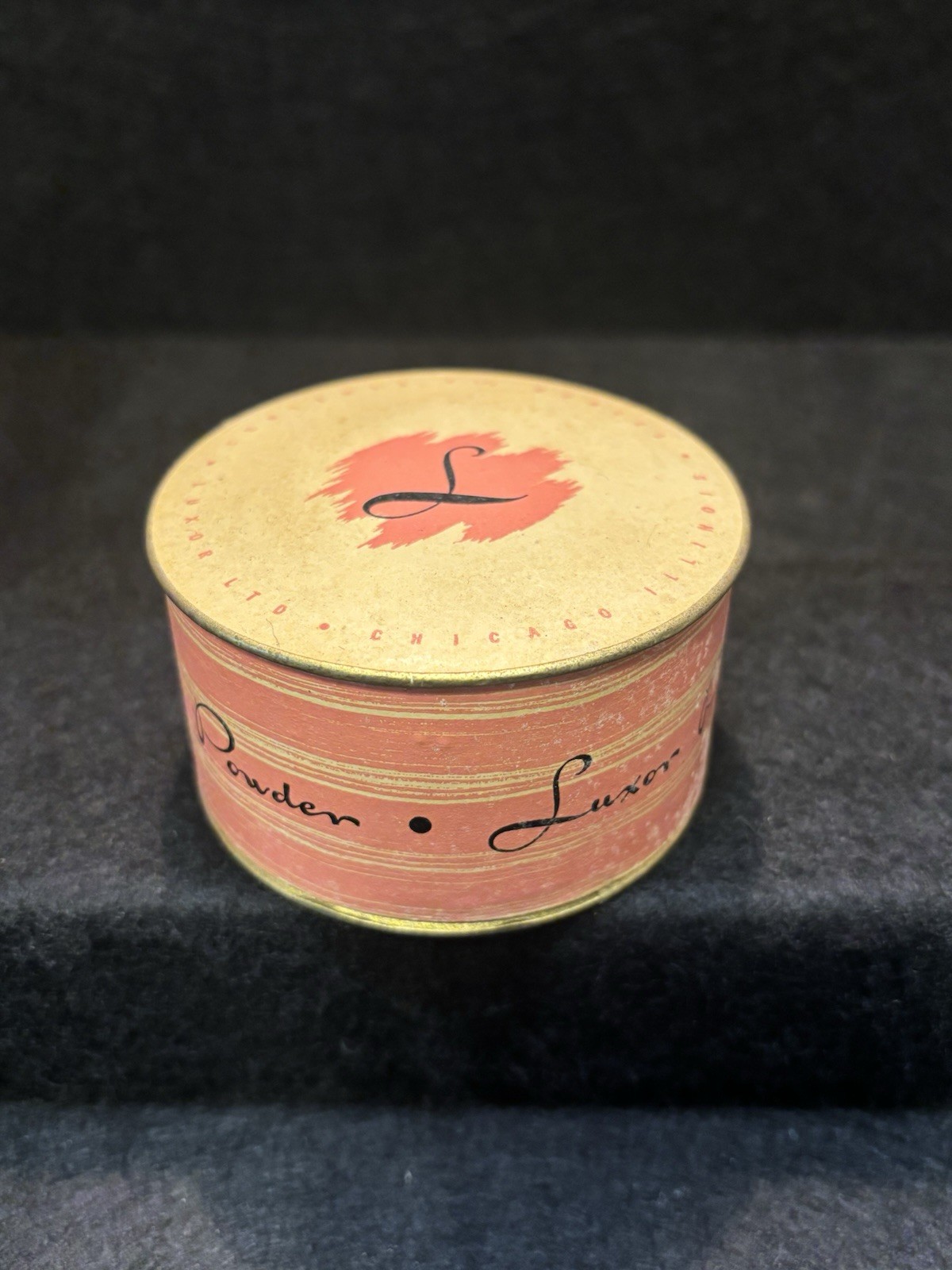 Vintage LUXOR Face/Body Powder Rose Rachel Shade New Old Stock Collectible HTF