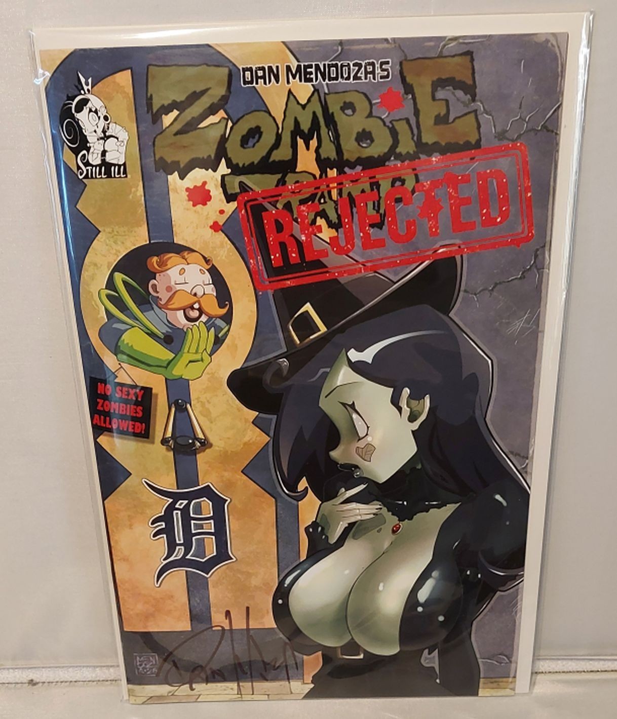 ZOMBIE TRAMP REJECTED Dan Mendoza SIGNED Motor City Exclusive