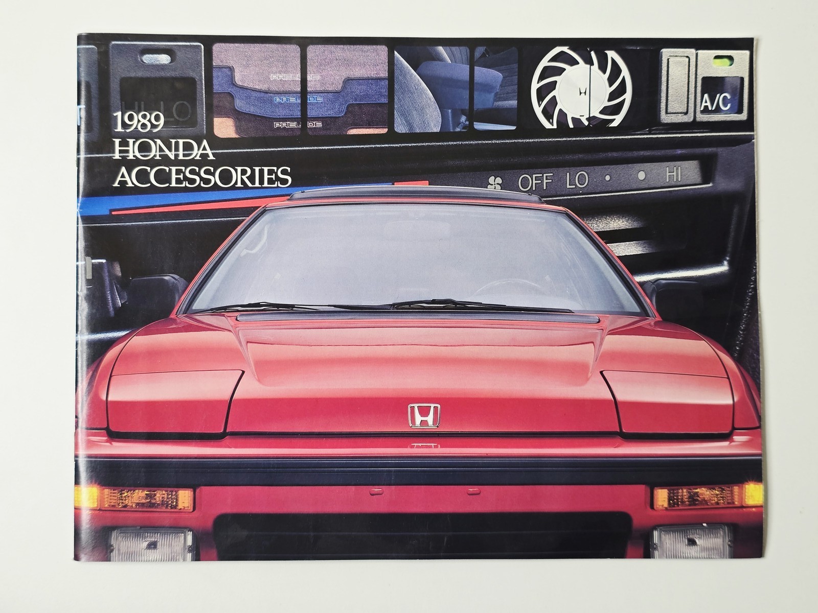 1989 Honda Accessories Sales Brochure Civic CRX Accord Prelude 27 Pages Vintage