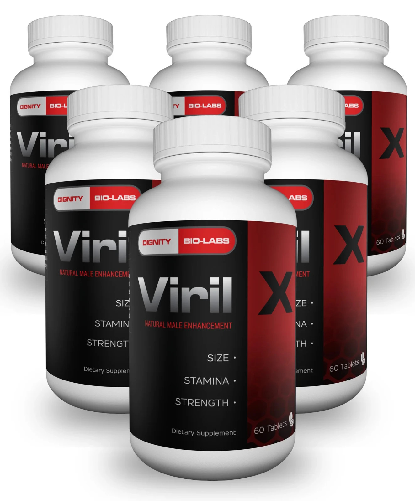 Viril X by Dignity Bio Labs, Authentic Original Direct from manufcturer. 6 Pack